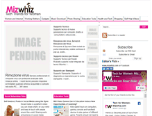 Tablet Screenshot of mizwhiz.com